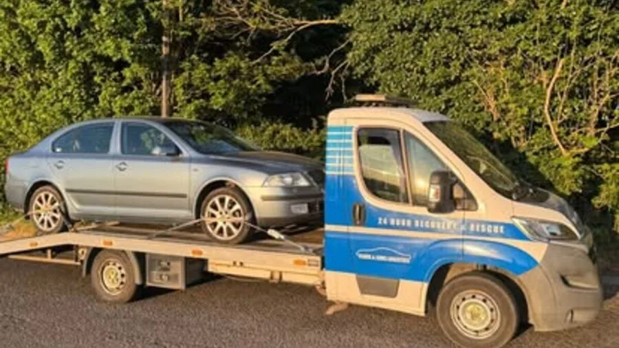 Car recovery job in Clacton-on-Sea